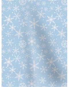 Плед Золотая сказка Снежинки 150x200 / 592530