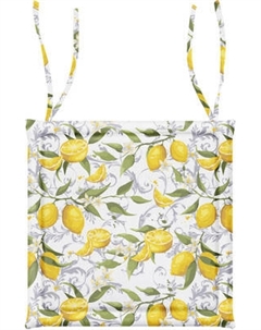 Подушка на стул Самойловский текстиль Лимонная эстетика 40x40 / 926795