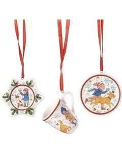 Набор елочных игрушек Hutschenreuther Christmas Games / 02485-727496-28673