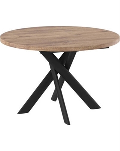 Обеденный стол Мамадома Ronaldo-120 круглый раздвижной 120-160 Mamadoma