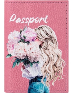 Обложка на паспорт Brauberg Девушка / 238868