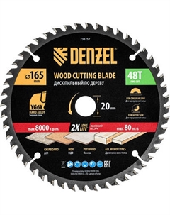 Пильный диск Denzel 733257