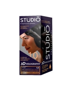 Крем-краска для волос Studio Professional 3D Holography 1.0 Studio professional
