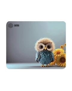 Коврик для мыши Cactus Owl gray CS-MP-D12M