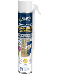 Пена монтажная Bostik Perfect Seal PU Foam Окна и Двери