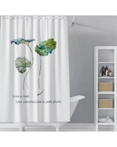 Шторка-занавеска для ванны ILLU 180x180 / LH2431967 Illu