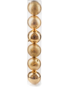 Набор шаров новогодних Ausini VT25-04009-1