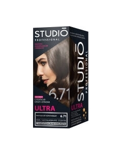 Крем-краска для волос Studio Professional Ultra 6.71 Studio professional