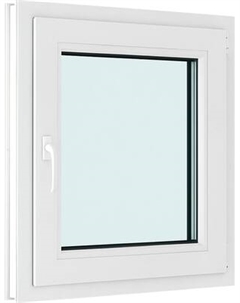 Окно ПВХ Добрае акенца Поворотно-откидное 3 стекла