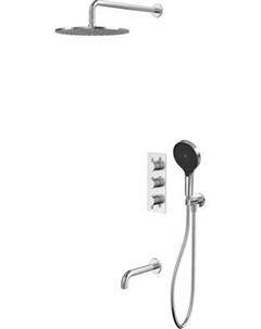 Душевая система со смесителем Whitecross Y YSET11TOPNIB