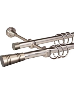 Карниз для штор АС ФОРОС Grace D19К/19Г + наконечники Метеор Ас форос