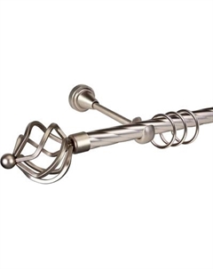 Карниз для штор АС ФОРОС Grace D19К + наконечники Булава Ас форос