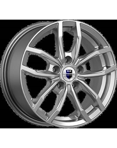 Литой диск K&K Фрост 15x6.5" 5x108мм DIA 67.1мм ET 42мм Дарк платинум K&k