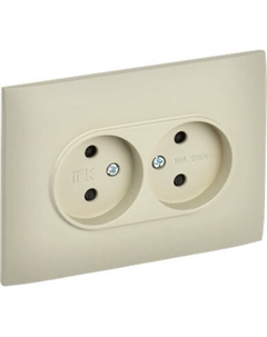 Розетка IEK Skandy SK-R23-10-K10-F Iek