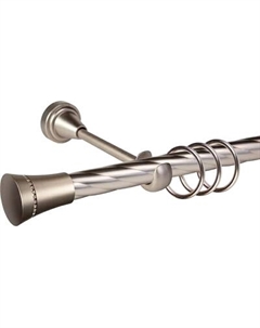Карниз для штор АС ФОРОС Grace D19К + наконечники Астурия Ас форос