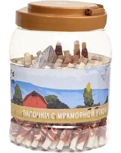 Лакомство для собак Nord Farm Палочки с мраморной уткой / NF-TR047 Nord farm