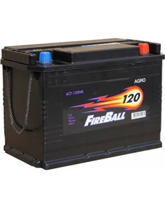 Автомобильный аккумулятор FireBall 6СТ-120 NR Euro R+ 1000A Fireball