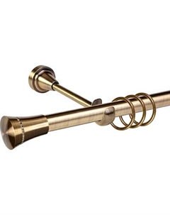 Карниз для штор АС ФОРОС Grace D19Г + наконечники Астурия Ас форос