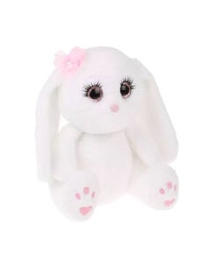 Мягкая игрушка Angel Collection Зайка Глазастик с цветком / 682129 Angel collection