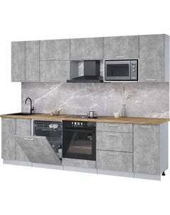 Кухонный гарнитур Интерлиния Мила Лайт 2.8-ПМ2