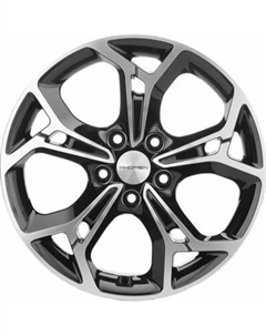 Литой диск Khomen KHW1702 Optima/Tucson 17x7" 5x114.3мм DIA 67.1мм ET 51мм