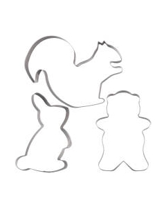 Набор форм для печенья Мультидом Пушистая компания / DA8-67