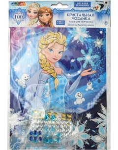 Набор алмазной вышивки MultiArt Кристальная мозаика Снежная принцесса / CRYST-114754 Multiart