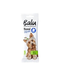 Лакомство для собак BaLu Dental для малых и средних пород с цинком, селеном Balu