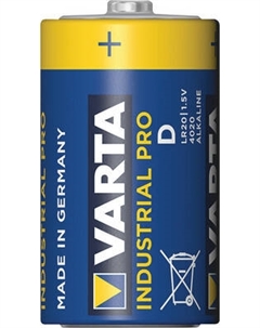 Батарейка Varta Industrial D/R20 Alkaline 1.5V / 4020 211 111