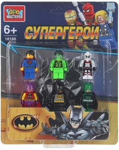 Элемент конструктора Город мастеров Фигурки Бэтмен + Супергерои / 18160-ZH