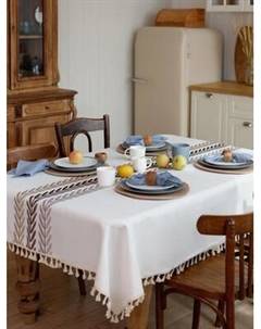 Скатерть Home One Linen Twigs 140x180 / 436213 Home one