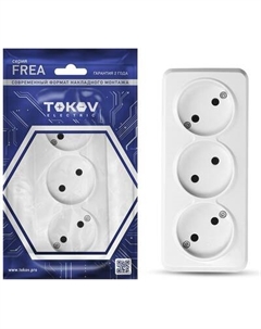 Розетка Tokov Electric Frea TKE-FR-R3-C01 Tokov electric