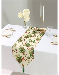 Дорожка на стол Доляна Новогодние елки / 10882955