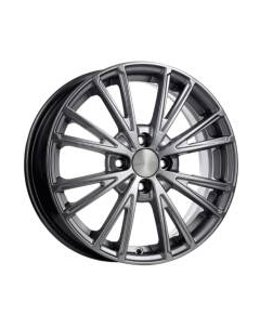 Литой диск K&K Меандр 15x6" 4x100мм DIA 67.1мм ET 40мм Дарк платинум K&k