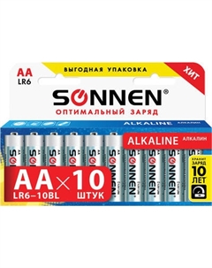 Комплект батареек Sonnen AA LR6 / 451086