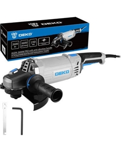 Угловая шлифовальная машина Deko AGDK-2600W PRO / 084-1083