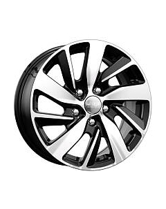 Литой диск K&K КС741 16x6.5" 5x112мм DIA 57.1мм ET 46мм Алмаз черный K&k