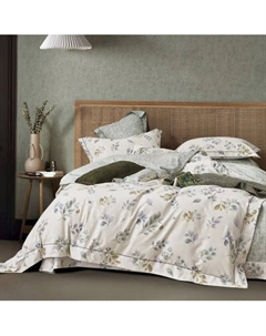 Комплект постельного белья Alleri Поплин Luxe 2сп с европростыней / П-390