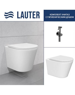 Унитаз подвесной Lauter Longer 2110822 + Breez 21GN7072BM