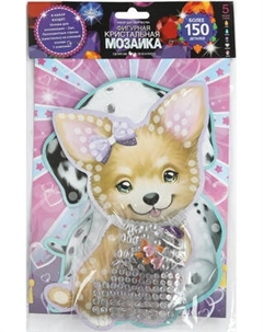 Набор алмазной вышивки MultiArt Кристальная мозаика фигурная Питомцы / CRYSTFIG-114760 Multiart