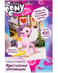 Набор алмазной вышивки MultiArt Кристальная мозаика Мой маленький Пони / 100CRYS-MLP1 Multiart