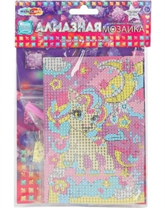 Набор алмазной вышивки MultiArt Пони / AM10X15-113787 Multiart