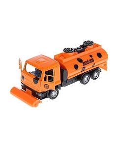 Автомобиль игрушечный Технопарк Камаз. Уборочная машина / SB-16-74-B2-WB