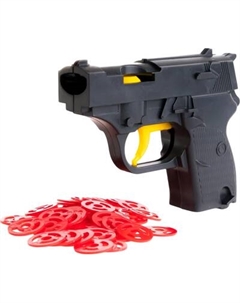 Пистолет игрушечный Пластмастер С дисками / 50056