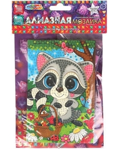 Набор алмазной вышивки MultiArt Енотик / AM10X15-113794 Multiart