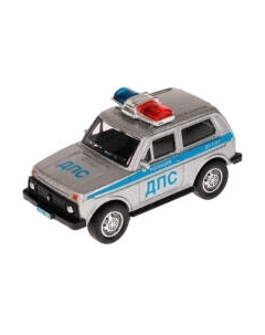 Автомобиль игрушечный Технопарк Lada Полиция / 2005C076-R