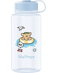 Бутылка для воды Miniso Maltese Collection 4034