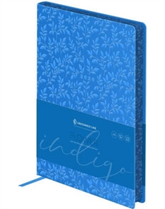 Ежедневник Greenwich Line Flower. Indigo 2026г А5 / DdА5_65710 Greenwich line