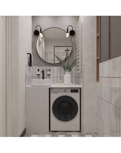 Тумба под умывальник ЗОВ Стамбул Премиум 100 / S100LWP0LWPWMD Зов