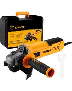 Угловая шлифовальная машина Deko AGDK-1250W / 084-1078